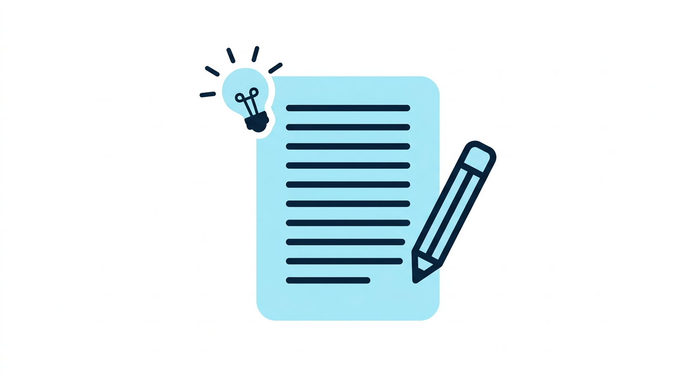 Illustration zur Inhaltserstellung